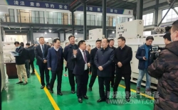 湖南省常德市市委書記、市長等領導蒞臨湖南省耐美特智能烘干工業(yè)設備有限公司視察指導工作